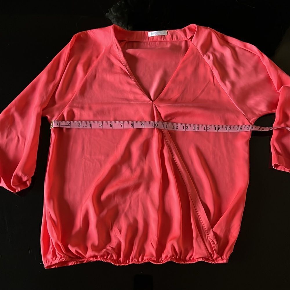 Promod beautiful blouse orange M - Picture 4 of 7